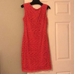 Beautiful coral dress